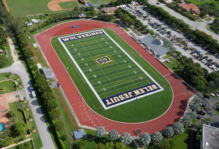 Belen Jesuit Football Field - CSR Construction